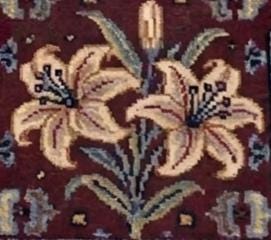 Hand Knotted Wool Floral Runner Rug – Burgundy, Gold & Teal Persian-Style Hallway Carpet | Free Doorstep Delivery to USA (Made to Order)