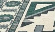 Hand Knotted Wool Southwest Bear Rug – Native American Thunderbird Cabin Carpet | Free Doorstep Delivery to USA (Made to Order)