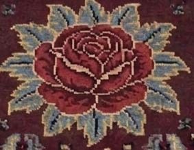 Hand Knotted Wool Floral Runner Rug – Burgundy, Gold & Teal Persian-Style Hallway Carpet | Free Doorstep Delivery to USA (Made to Order)