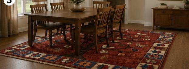 Hand Knotted Wool Tree of Life Rug – Terracotta Red with Tribal Birds & Geometric Border | Free Doorstep Delivery to USA (Made to Order)